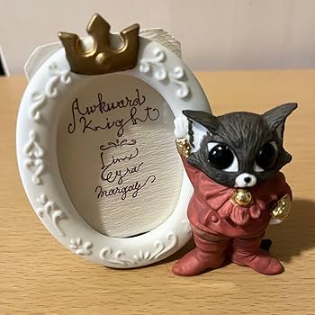 Amazon.co.jp: Awkward Knight オークワードナイト ネコ 猫 陶器